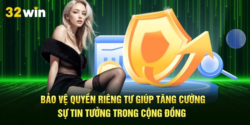 Bảo vệ quyền riêng tư 32Win giúp tăng cường sự tin tưởng trong cộng đồng
