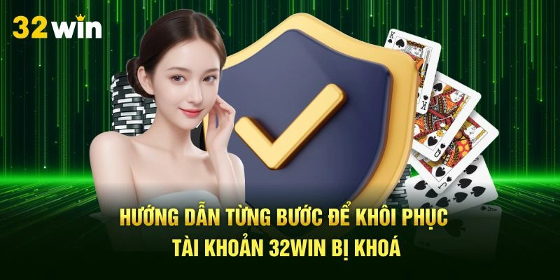 Hướng dẫn từng bước để khôi phục tài khoản 32Win bị khoá