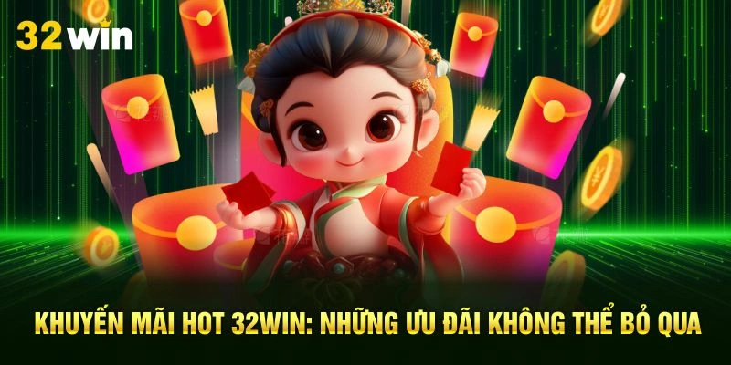 Khuyến Mãi Hot 32Win: Những Ưu Đãi Không Thể Bỏ Qua